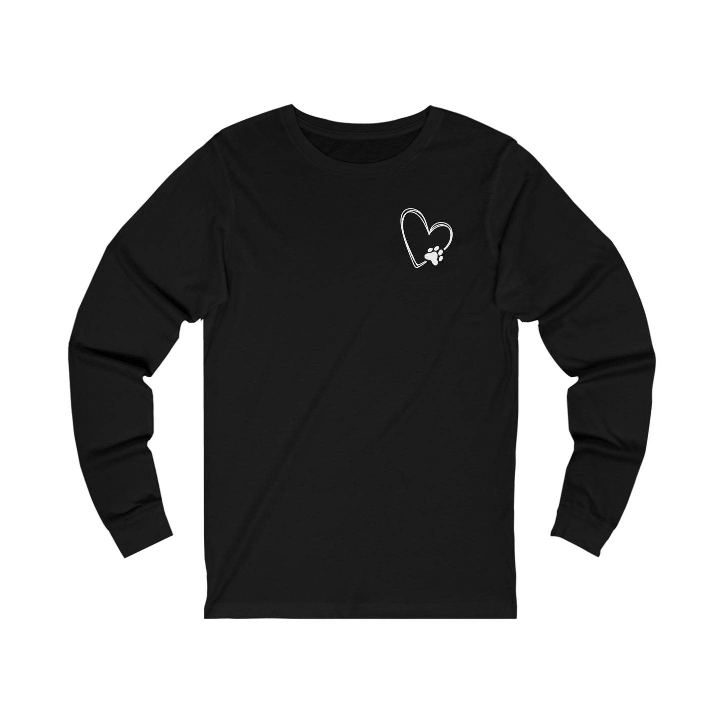 Paw-fect Heart Long Sleeve Shirt